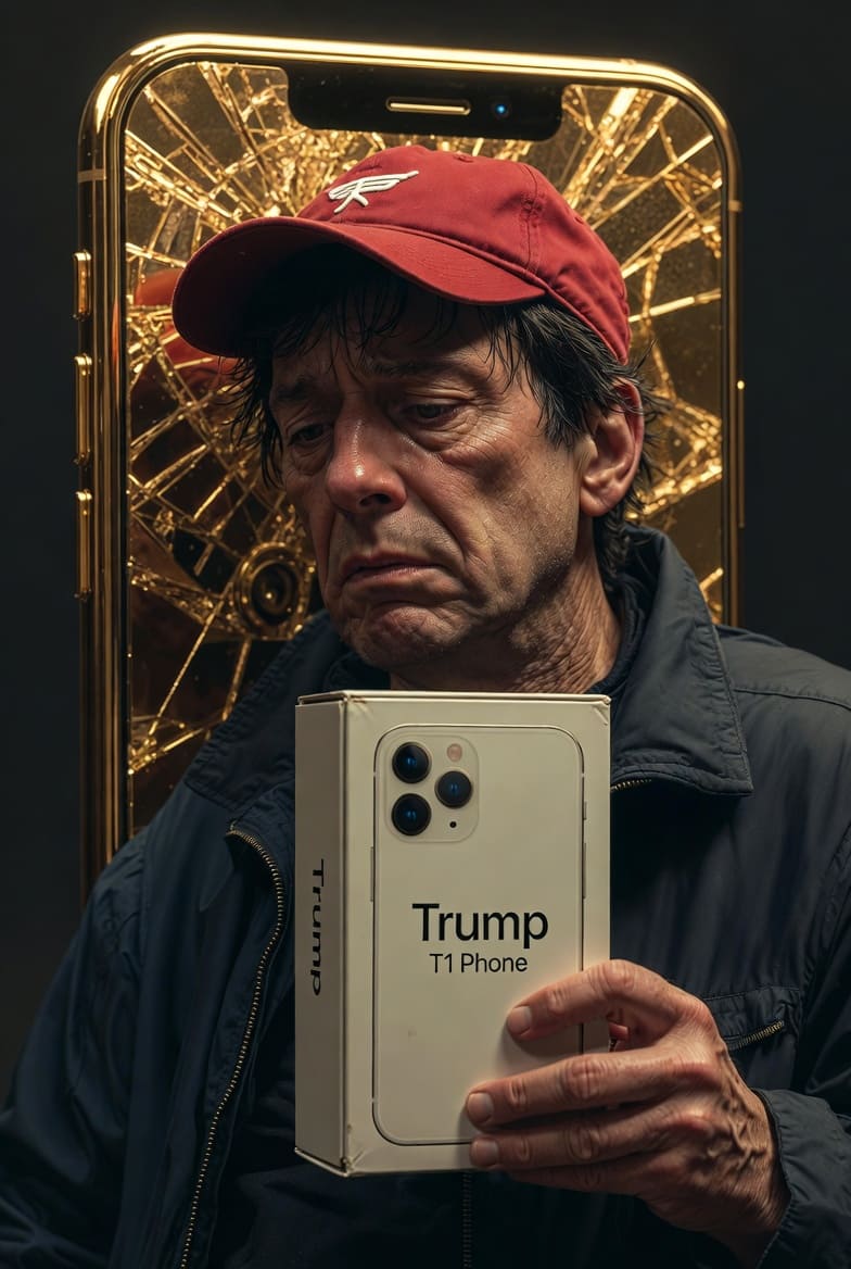 Trump Mobile T1 — «золотой телефон